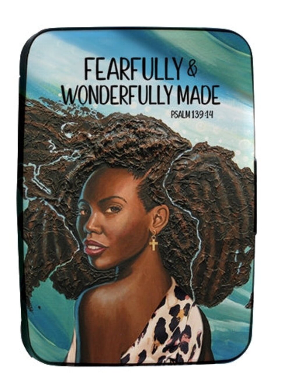 "Wonderfully Made" RFID Credit Card Wallet